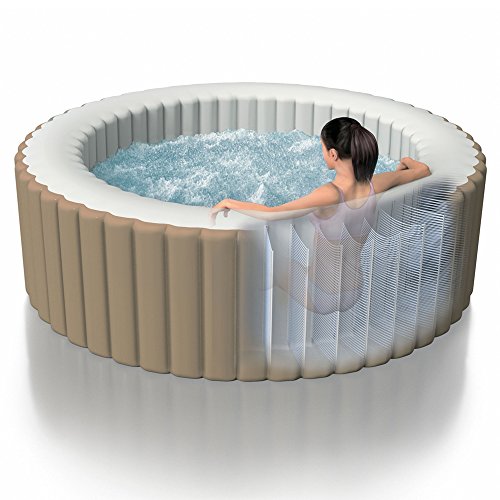 Intex 28404 Pure Spa Bubble Therapy con Pompa, Riscaldatore e Sistema Purificazione Acqua, 196x 71 cm - 3