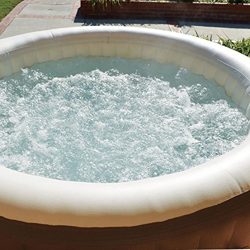 Intex 28404 Pure Spa Bubble Therapy con Pompa, Riscaldatore e Sistema Purificazione Acqua, 196x 71 cm - 9