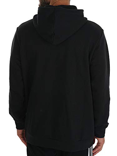 adidas Trefoil Hoodie, Felpa Sportiva con Cappuccio Uomo, Nero Black, Large (Taglia Produttore:L) - 4
