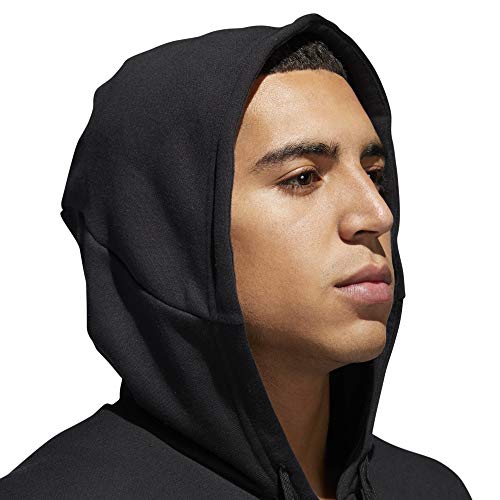 adidas DM7564, Felpa Uomo, Nero/Bianco, M - 7