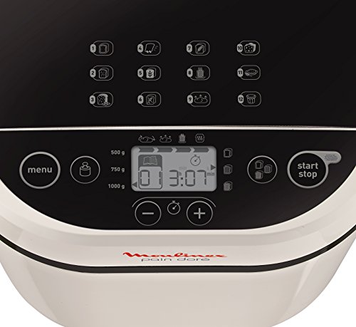 Moulinex OW210130 Pain Plaisir Macchina per il Pane, Capacità 1 kg, 12 Programmi Automatici - 4
