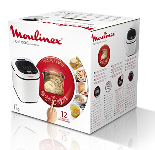 Moulinex OW210130 Pain Plaisir Macchina per il Pane, Capacità 1 kg, 12 Programmi Automatici - 7