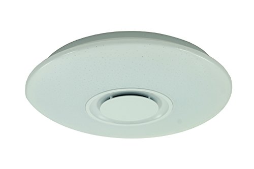 Trango LED cielo stellato lampada da soffitto 24 Watt 2400 Lumen con altoparlante Bluetooth con integrato RGB ambiente illuminazione dimmerabile tg3095 - 6
