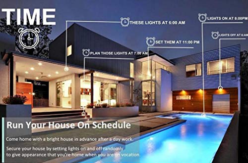 Plafoniera a LED con altoparlante Bluetooth, 95V-265V Plafoniera WiFi WiFi senza fili, Stand by Alexa Echo e Google Smartphone APP Dimmerabile GAOLIQIN - 5
