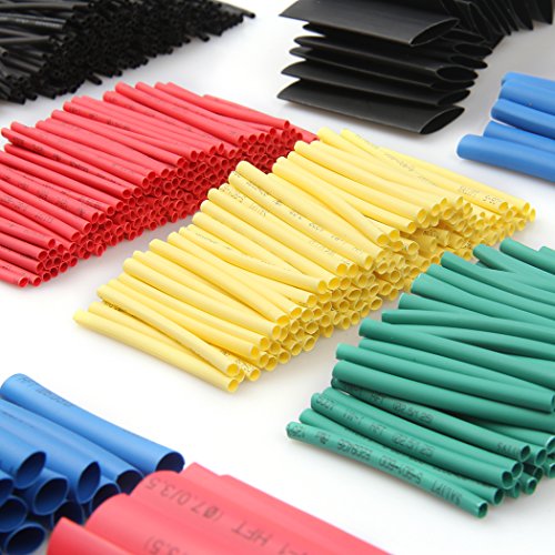 Guaine Termorestringenti Set di Tubi 750 pz – Preciva Tubo Termorestringente per Cavi Elettrici Assortimento per Hobbisti per l’arte fai-da-te - 4
