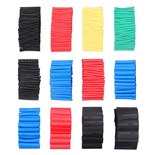 Guaine Termorestringenti Set di Tubi 750 pz – Preciva Tubo Termorestringente per Cavi Elettrici Assortimento per Hobbisti per l’arte fai-da-te - 5