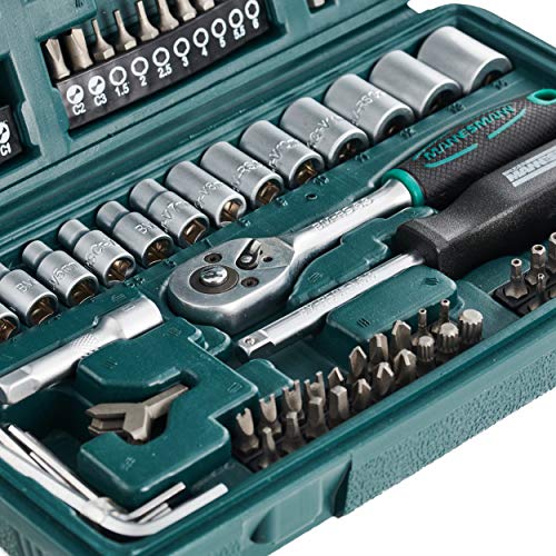 Mannesmann M29166 – Set chiavi a tubo, a cricchetto, 130 pezzi - 2