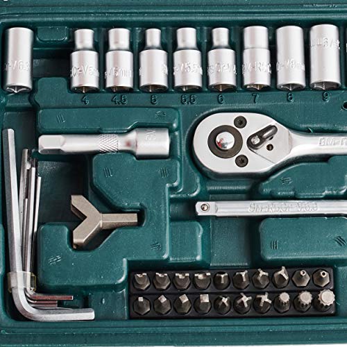 Mannesmann M29166 – Set chiavi a tubo, a cricchetto, 130 pezzi - 4