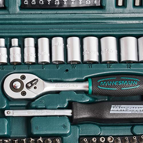 Mannesmann M29166 – Set chiavi a tubo, a cricchetto, 130 pezzi - 5