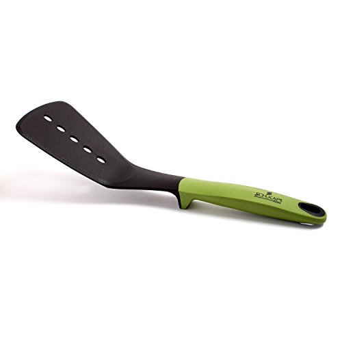Schukaps Set di 6 Utensili da Cucina con Supporto Rotante (Vari Colori – Supporto Rotante Standard) - 6