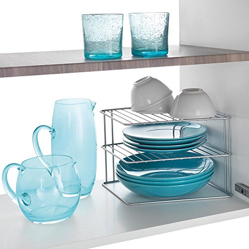 Metaltex Palio – Mensola angolare a 2 piani – (364002) - 4
