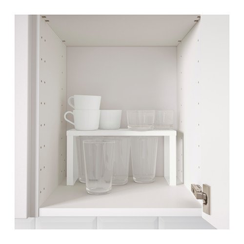 Ikea Variera Divisorio per Ripiano, Acciaio, Bianco, 32x13x16 cm - 2