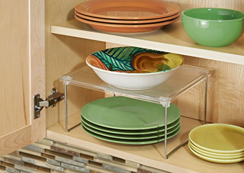 InterDesign Linus Armadietto Cucina o Angolo Ripiano Mensola, 15.25x37x0.2 cm - 4