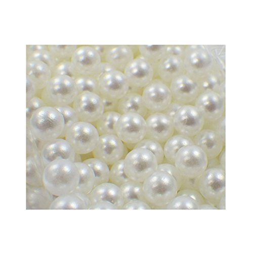 Perline sfuse in plastica, 1000 pezzi, ottima lavorazione, perline decorative, senza foro, da 5-8 mm, colori vari, Plastica, S-dpl-5mm-43, 5 mm - 4