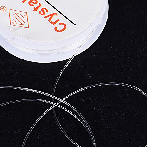 (6mm+4mm) 1500pz Perline Cristallo Sfaccettato Colorate + (5m*1mm) 2 Rotoli Filo Elastico Bianco Perle Vetro Acrilico con Scatola per Fai da Te Braccialetti Gioielli Collane Bigiotteria Tenda - 2