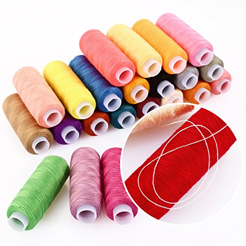 SOLEDì Kit da Cucito Fili Cucito 60 Colori con 16 Aghi e 2 Infila Aghi per Cucire a Macchina e Cucire a Mano Usato per Vestiti da Cucire – Quilting – Ricamo – Cucito - 4