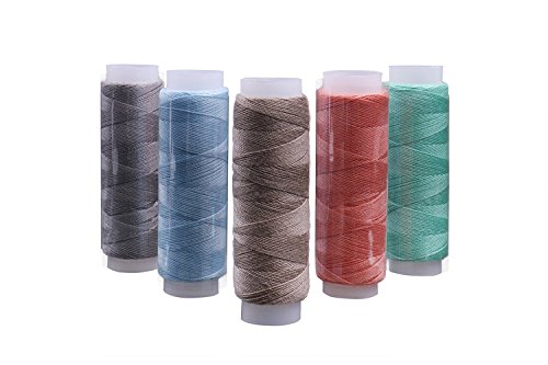 Luxbon – Confezione di 39 spolette di colori assortiti, kit di fili per in poliestere ideali per cucire a mano o con macchina da cucire - 4