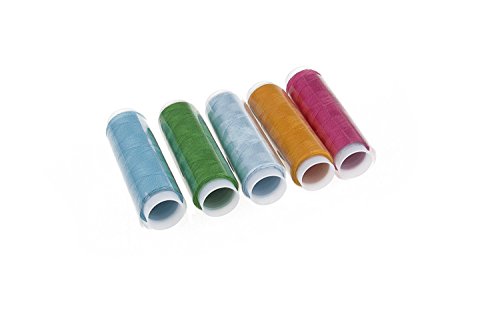 Luxbon – Confezione di 39 spolette di colori assortiti, kit di fili per in poliestere ideali per cucire a mano o con macchina da cucire - 5