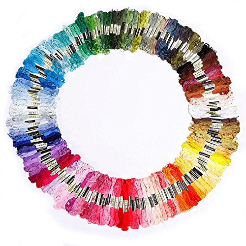 150 Pezzo Matasse Di Filo In Vari Colori Al 100% Lgodon Floss – Per Ricami E Cucito by DELIAWINTERFEL - 3