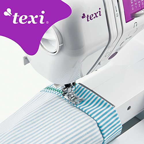 TEXI Ballerina – Macchina da Cucire controllata da Computer, 200 Modelli di Punti - 4