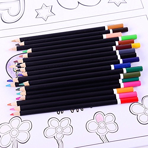 MONT MARTE Set Pittura Premium Deluxe – 174 Pezzi – Set Disegno di alta qualità – Elegante Valigia di Legno – Kit completo Mixed Media – Perfetto per Bambini, Principianti, Professionisti e Artisti - 7