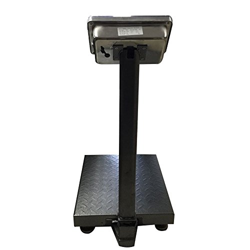 BILANCIA DIGITALE 300 KG A PIATTAFORMA ELETTRONICA DISPLAY LCD RETROILLUMINATO DIGITALE INDUSTRIALE PIEGHEVOLE *BILANCIATCS300K* - 2