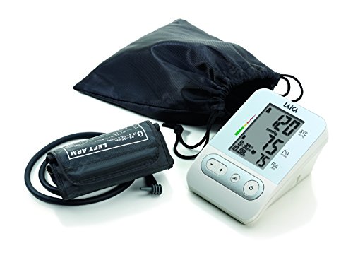 Laica BM2301 Misuratore di Pressione Sanguigna da Braccio Automatico, 120 Memorie Totali, Bianco/Silver - 2