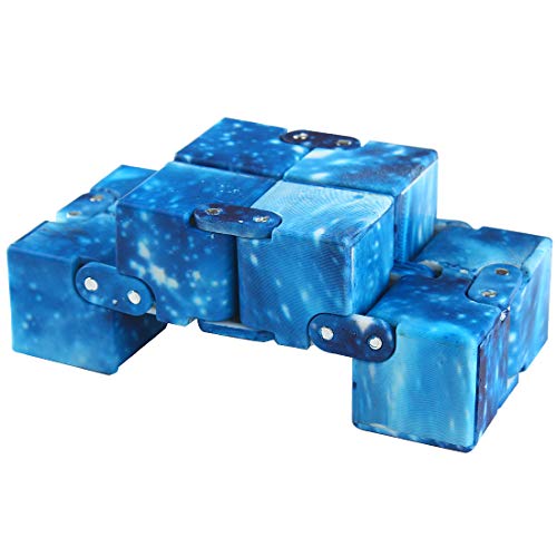 Andux Infinity Cube Fidget Toy Riduzione dello stress Giocattoli divertenti da dito JYMF-01 (#10) - 4