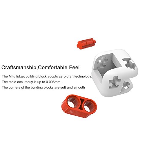 Zantec Regalo di Compleanno Original Xiaomi MITU Cubes Spinner Finger Bricks Giocattoli Intelligenti Intelligenza Fidget Magic Cubes Infinity Toys Ansia da Stress - 7