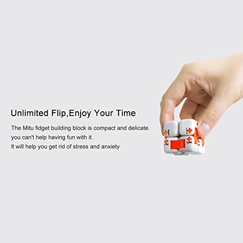 Zantec Regalo di Compleanno Original Xiaomi MITU Cubes Spinner Finger Bricks Giocattoli Intelligenti Intelligenza Fidget Magic Cubes Infinity Toys Ansia da Stress - 8