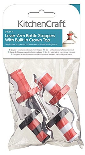 Kitchen Craft – Tappo a espansione per bottiglie, 4 pezzi - 3