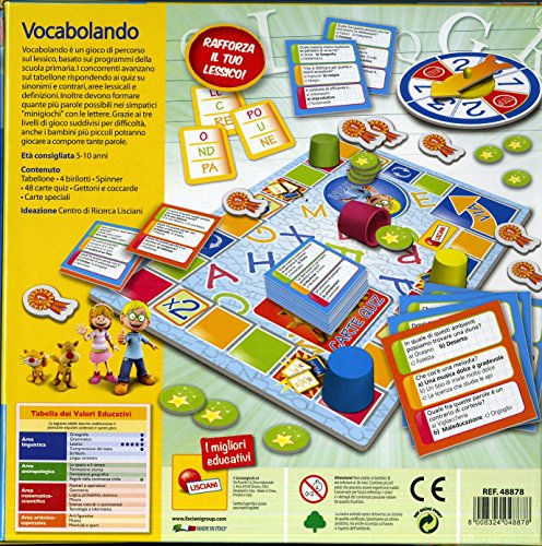 Lisciani Giochi Piccolo Genio TS Vocabolando, 48878 - 2