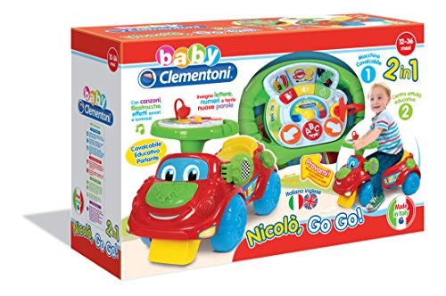 Clementoni 17065 Nicolò, Go Go Gioco, 2 in 1 - 2
