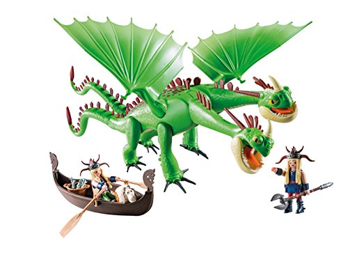 Playmobil 9458  – Dragons – Testabruta E Testaditufo Con Vomito E Rutto - 2