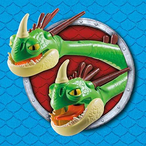 Playmobil 9458  – Dragons – Testabruta E Testaditufo Con Vomito E Rutto - 6
