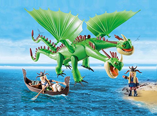 Playmobil 9458  – Dragons – Testabruta E Testaditufo Con Vomito E Rutto - 8