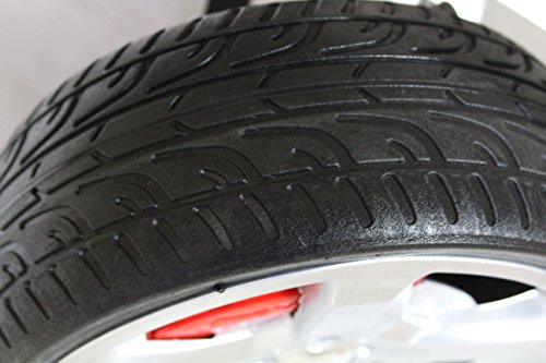 Mondial Toys Auto Macchina ELETTRICA 12V per Bambini Mercedes GL63 AMG con Sedile in Pelle Ruote in Gomma Telecomando Bianca - 8