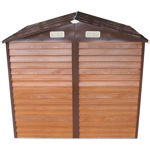 ITALFROM Box Casetta Casette Rimessa Ripostiglio Garage Auto per Giardino Lamiera Zincata – Misura cm 152x193x203h - 3