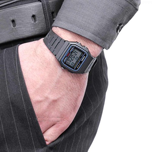 Casio Orologio Unisex Digitale con Cinturino in Resina F-91W-1YER - 7