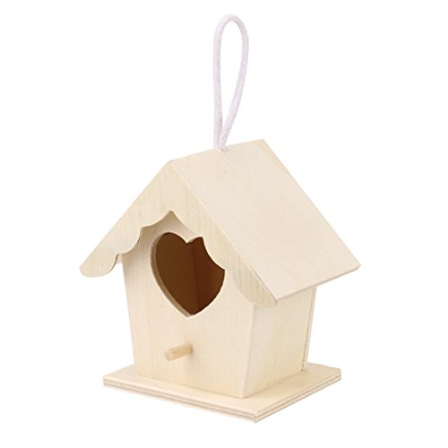 Winkey casetta e Nido per Uccellini, casetta per Uccelli in Legno da Esterno, casetta per Uccelli, Nido, Regalo Ideale per Gli Appassionati di Uccello, Birthday - 3