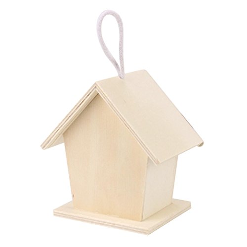 Winkey casetta e Nido per Uccellini, casetta per Uccelli in Legno da Esterno, casetta per Uccelli, Nido, Regalo Ideale per Gli Appassionati di Uccello, Birthday - 4