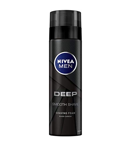 Nivea Men Deep Kit Set Regalo Uomo con Deep Schiuma da Barba 200 ml, Deep Deodorante Roll-on Antitraspirante 50 ml, Deep Lozione Dopobarba 100 ml - 3