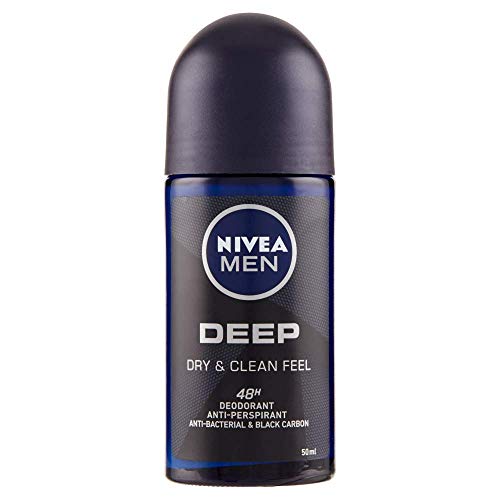 Nivea Men Deep Kit Set Regalo Uomo con Deep Schiuma da Barba 200 ml, Deep Deodorante Roll-on Antitraspirante 50 ml, Deep Lozione Dopobarba 100 ml - 4