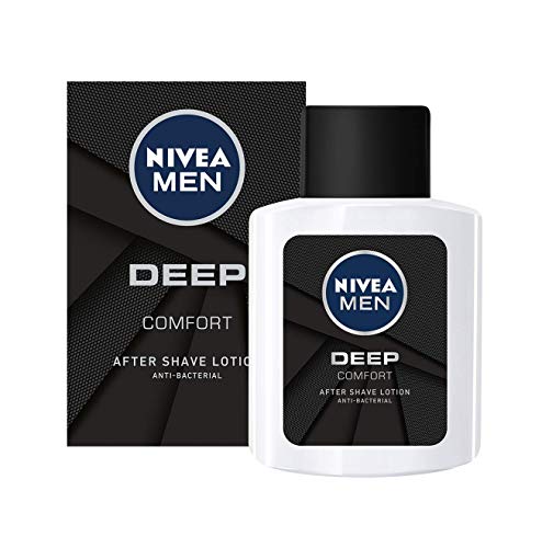Nivea Men Deep Kit Set Regalo Uomo con Deep Schiuma da Barba 200 ml, Deep Deodorante Roll-on Antitraspirante 50 ml, Deep Lozione Dopobarba 100 ml - 5