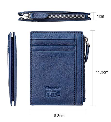 flintronic Carte di Credito e Tasche Pelle Portia Carte di Credito e Tasche Pelle, RFID/NFC Blocco Portafoglo - 2
