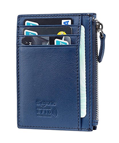 flintronic Carte di Credito e Tasche Pelle Portia Carte di Credito e Tasche Pelle, RFID/NFC Blocco Portafoglo - 6