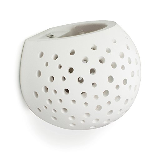 LED applique Lampada da Parete contemporanee con 5W LED Illuminazione A PareteTipo di protezione G9 Protezione ambientale del gesso Lampade a parete Bianco caldo - 8