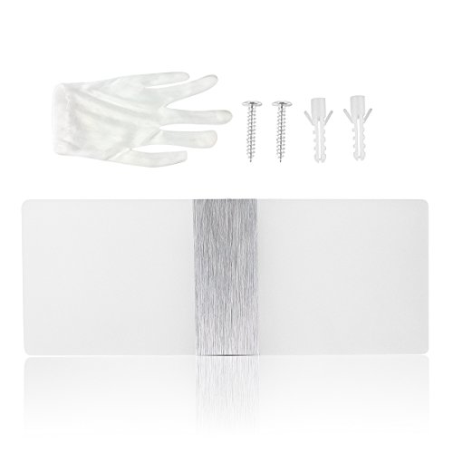 NetBoat Lampada da Parete 6W Led interni Moderno Applique da parete Luci da Muro Bianco Freddo Interni per Decorazione Soggiorno Camera da Letto Bagno - 8