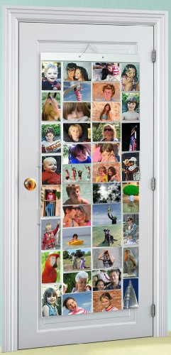 Picture Pockets PPR002 portafoto da appendere – 80 foto in 40 tasche (reversibile), confezione piatta, trasparente, Mega (AA)- 40 4×6″ Pockets - 2