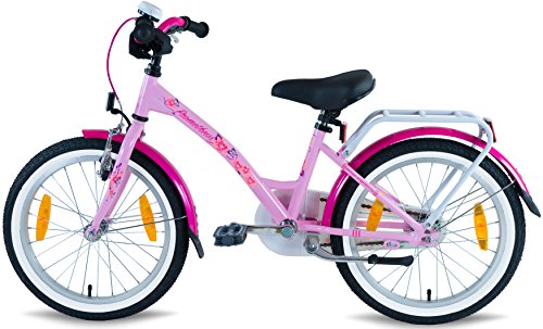 Prometheus Bicicletta da Bambina dai 6 Anni nei Colori Rosa e Lilla da 18 Pollici con Freno a V in Alluminio e contropedale – BMX da 18″ Modello 2019 - 4